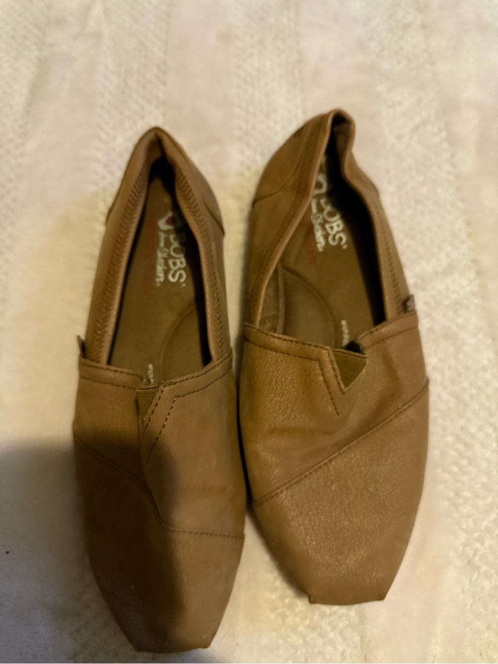 Skechers Women's Slip-On Loafers in Tan Brown